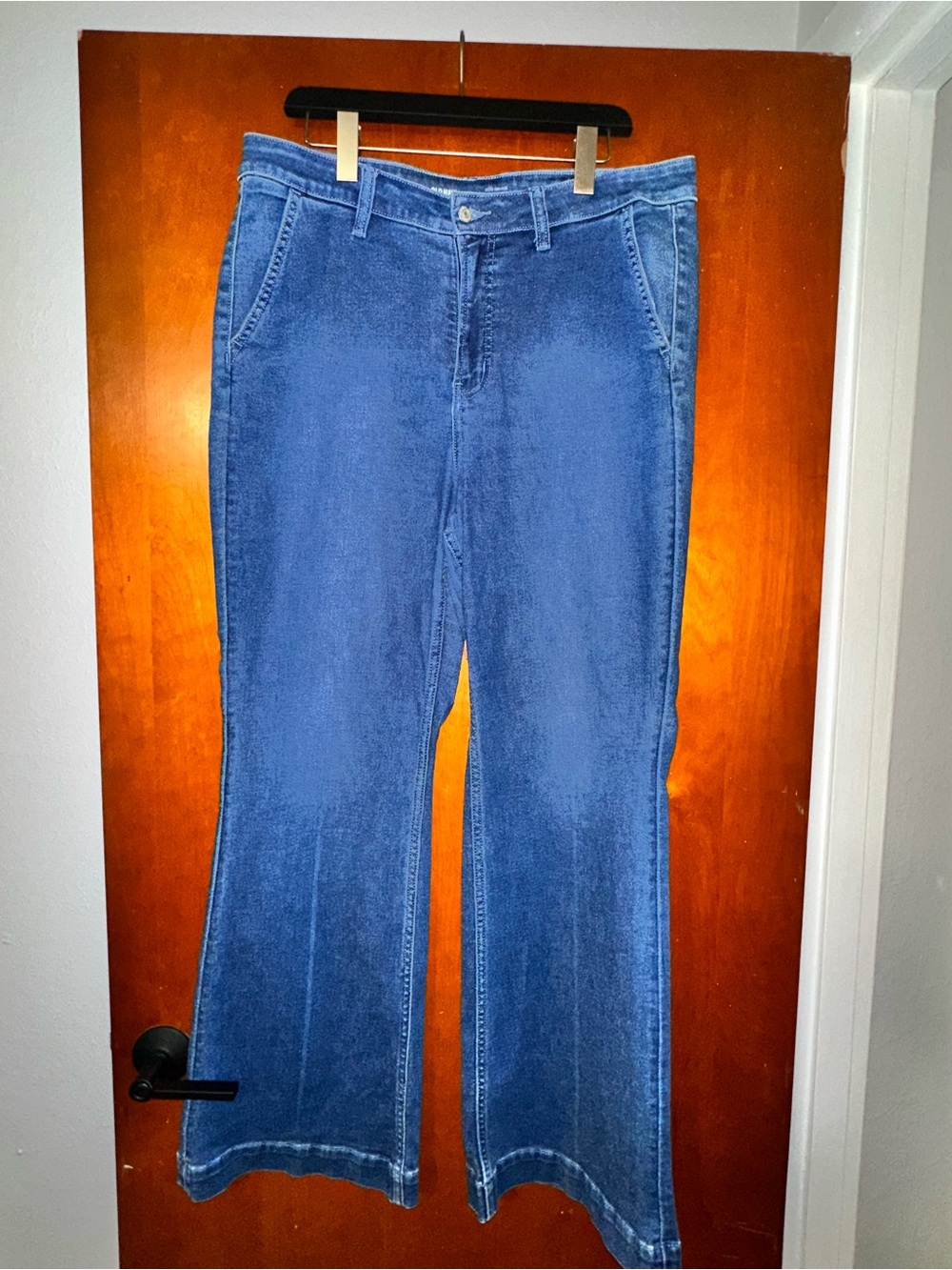 Old Navy Extra High-Rise Flare Trouser Jeans - Blue